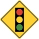 Traffic light ahead - Semáforo à frente